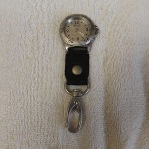 VINTAGE RELIC BRAND HOOK ON BELT WATCH